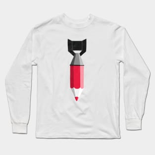 Creative impact – pencil bomb Long Sleeve T-Shirt